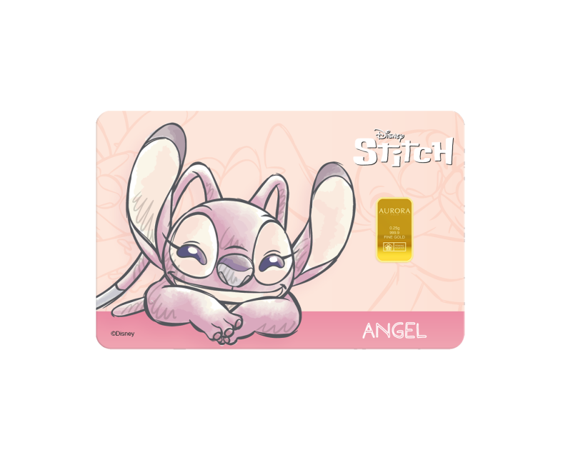 DISNEY x AURORA ITALIA (0.25g) 999.9 Angel Limited Edition Gold Bar DISNEY x AURORA ITALIA (0.25g) 999.9 Angel Limited Edition Gold Bar
