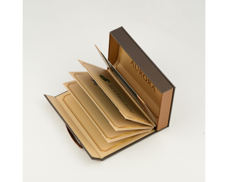 [SET] WARNER BROS x AURORA ITALIA (1g) 999.9 Harry Potter Hogwarts Houses Limited Edition Gold Bar