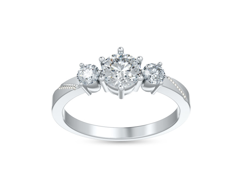 AURORA ITALIA Auroses Trinity Women's Ring 