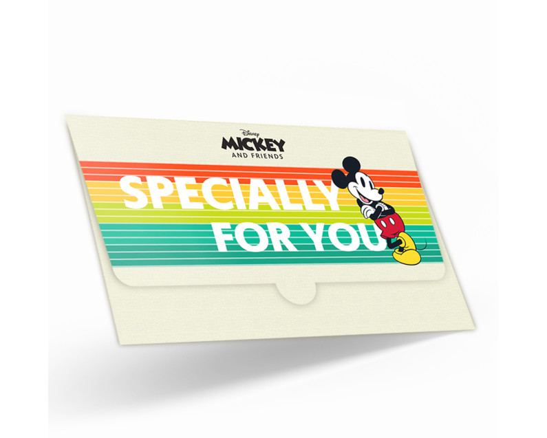 DISNEY x AURORA ITALIA (0.5g) 999.9 Mickey Edition All The Best Limited Edition Gold Bar
