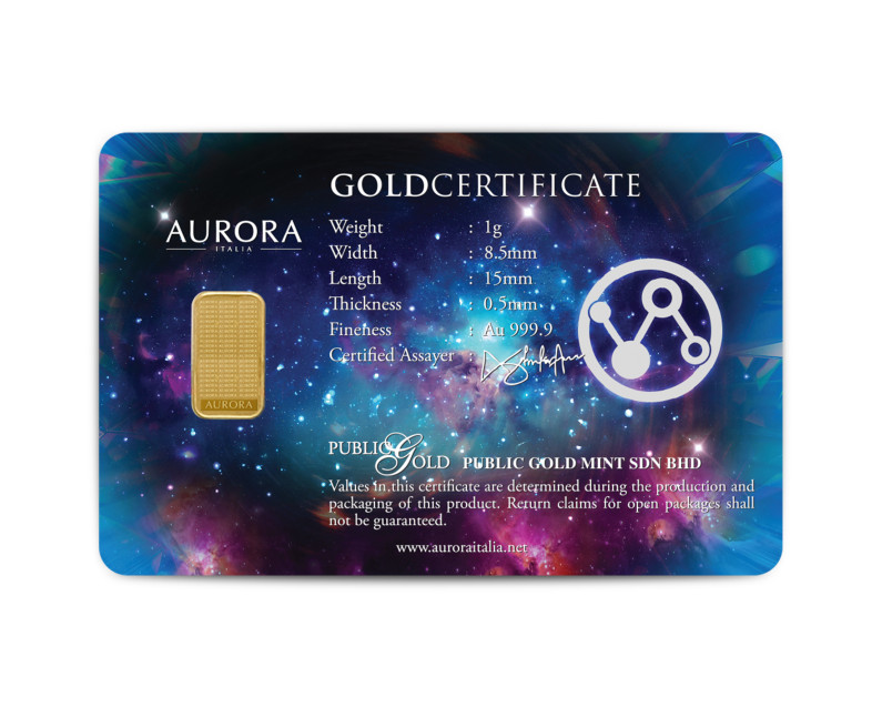 MARVEL x AURORA ITALIA (1g) 999.9 Marvel Ant-Man and the Wasp: Quantumania Limited Edition Gold Bar MARVEL x AURORA ITALIA (1g) 999.9 Marvel Ant-Man and the Wasp: Quantumania Limited Edition Gold Bar