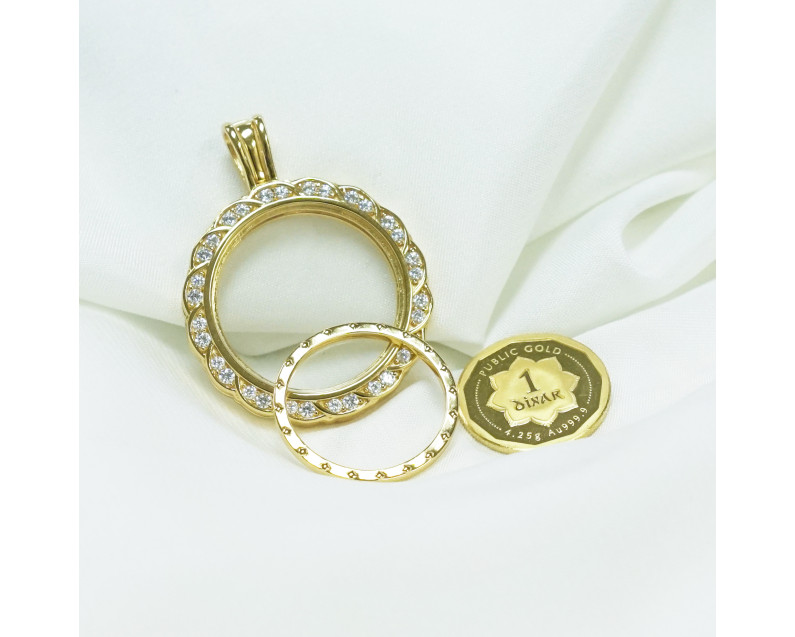 Dinar Angel Pendant Adapter