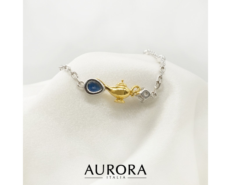 DISNEY x AURORA ITALIA Jasmine Magic Lamp Bracelet