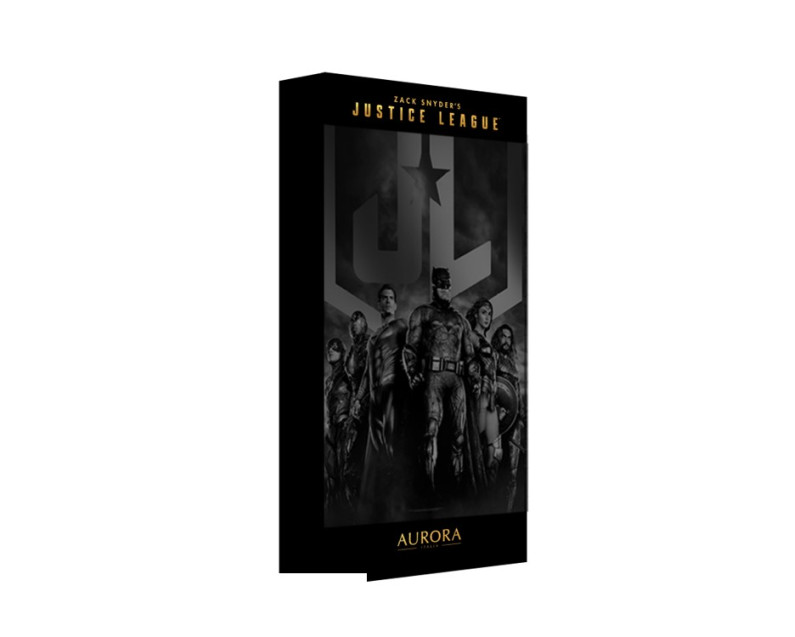 DC x AURORA ITALIA (1g) 999.9 Zack Snyder's Justice League Collection - Superman, Aquaman & Batman Limited Edition Gold Bar