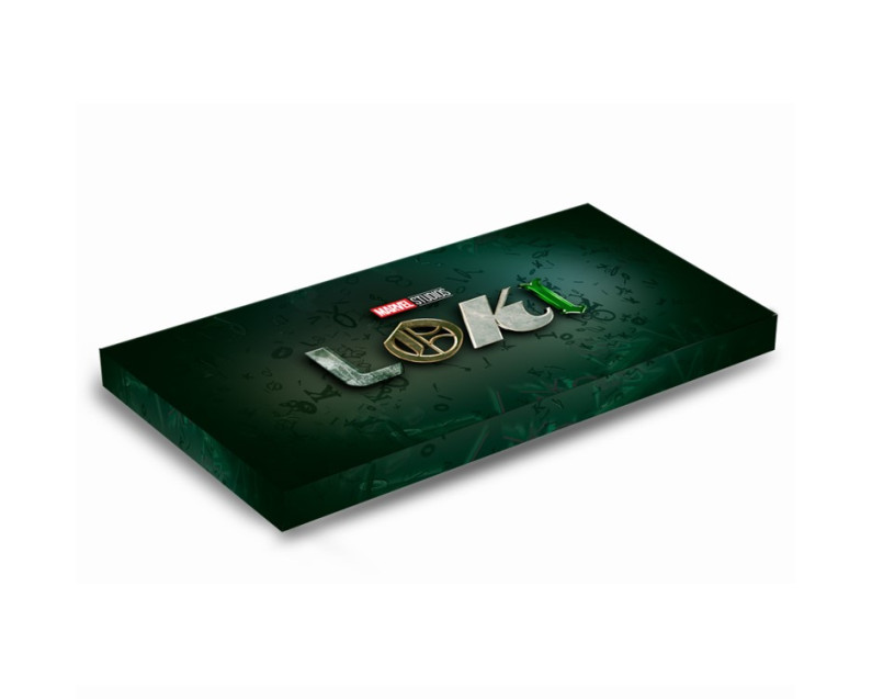 MARVEL x AURORA ITALIA (1g) 999.9 Loki Collection: Loki & Sylvie Limited Edition Gold Bar