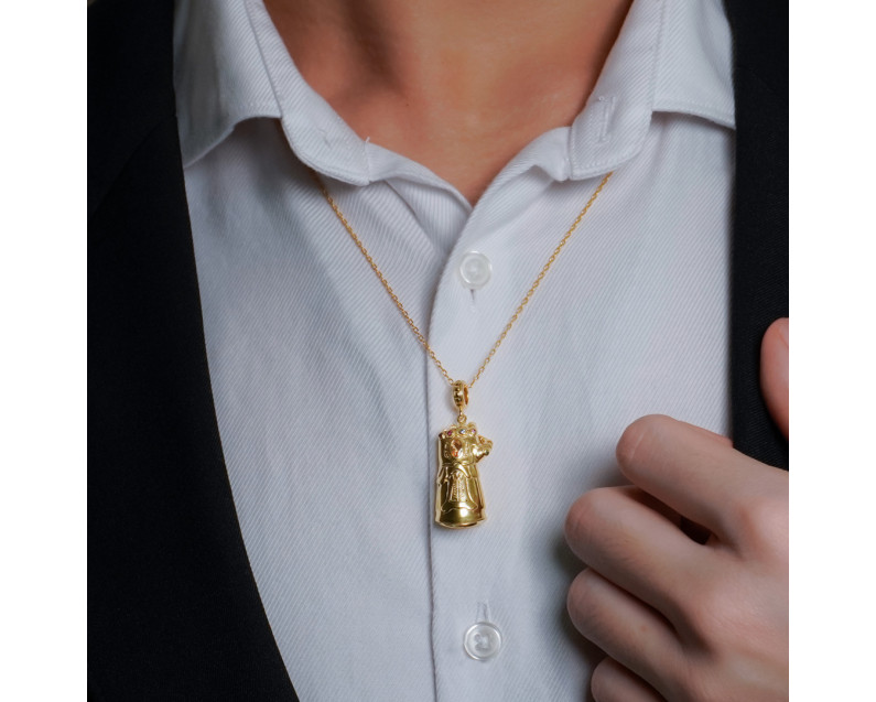 MARVEL x AURORA ITALIA Avengers Infinity Gauntlet Pendant 