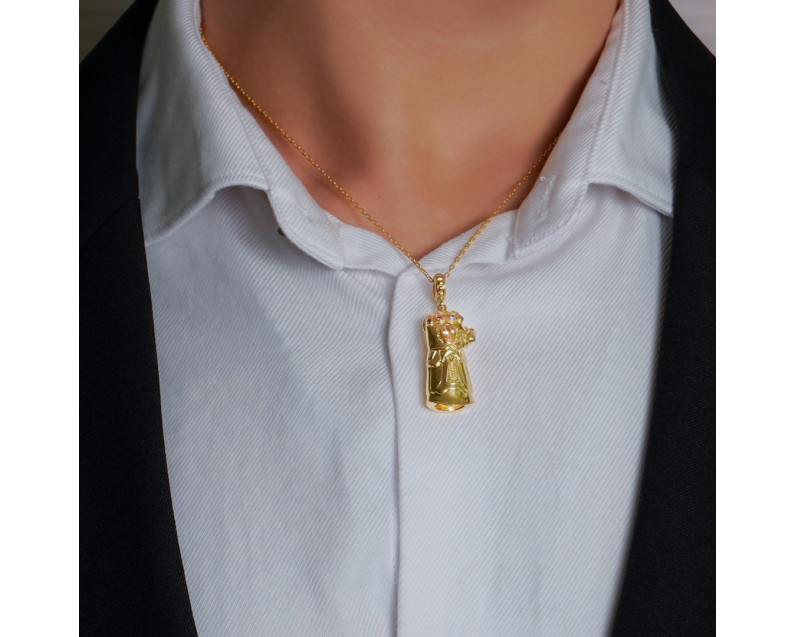 MARVEL x AURORA ITALIA Avengers Infinity Gauntlet Pendant 