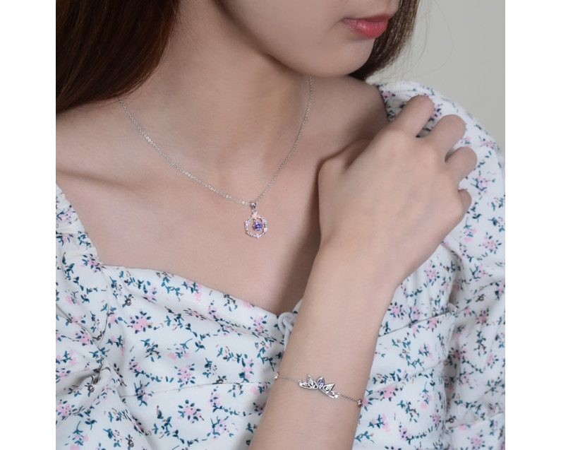 DISNEY x AURORA ITALIA Rapunzel Tiara Bracelet