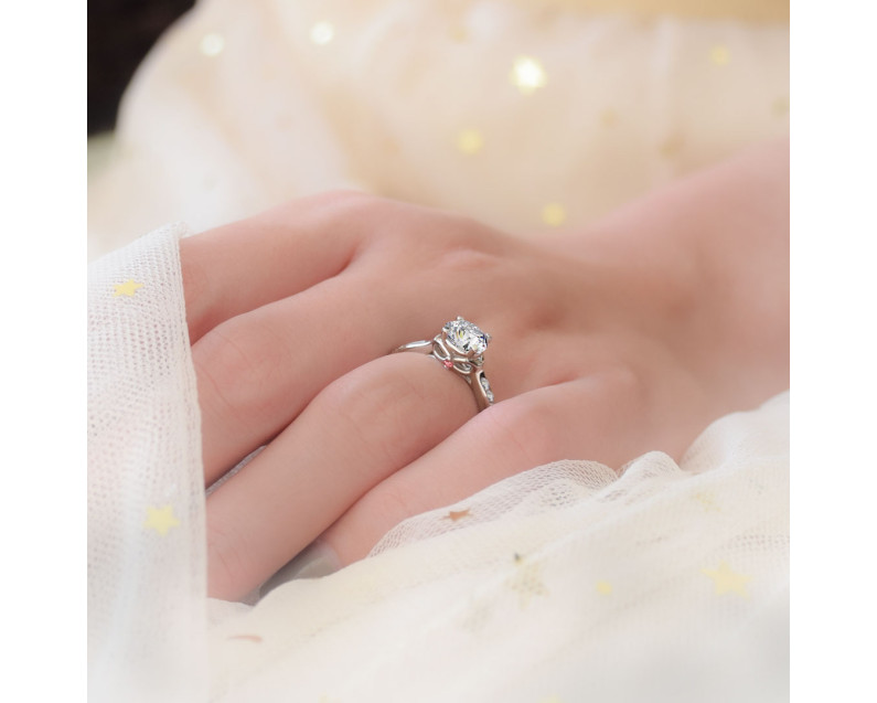 DISNEY x AURORA ITALIA Snow White The Fairest One Of All Ring 