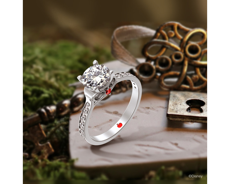 DISNEY x AURORA ITALIA Snow White The Fairest One Of All Ring 