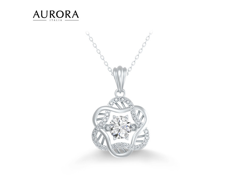 Auroses DNA Sparkling Necklace (Dancing Diamond)