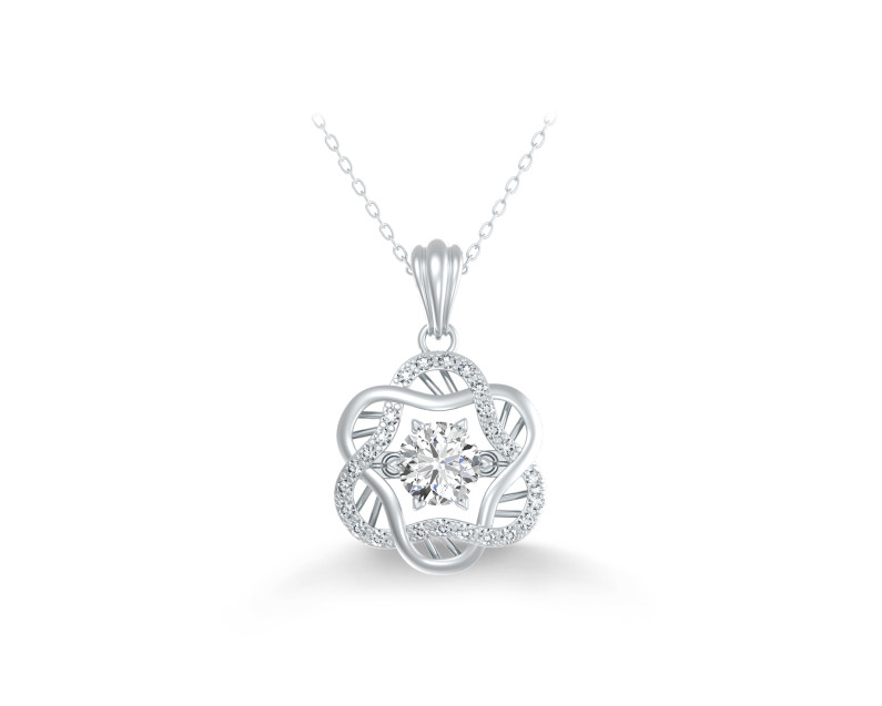 Auroses DNA Sparkling Necklace (Dancing Diamond)