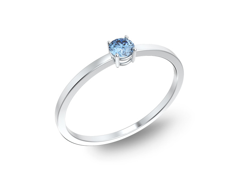Auroses Hermosa Solitaire Ring - Aquamarine Auroses Hermosa Solitaire Ring - Aquamarine