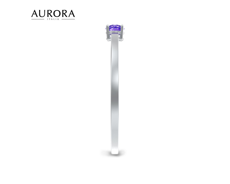 Auroses Hermosa Solitaire Ring - Amethyst Auroses Hermosa Solitaire Ring - Amethyst