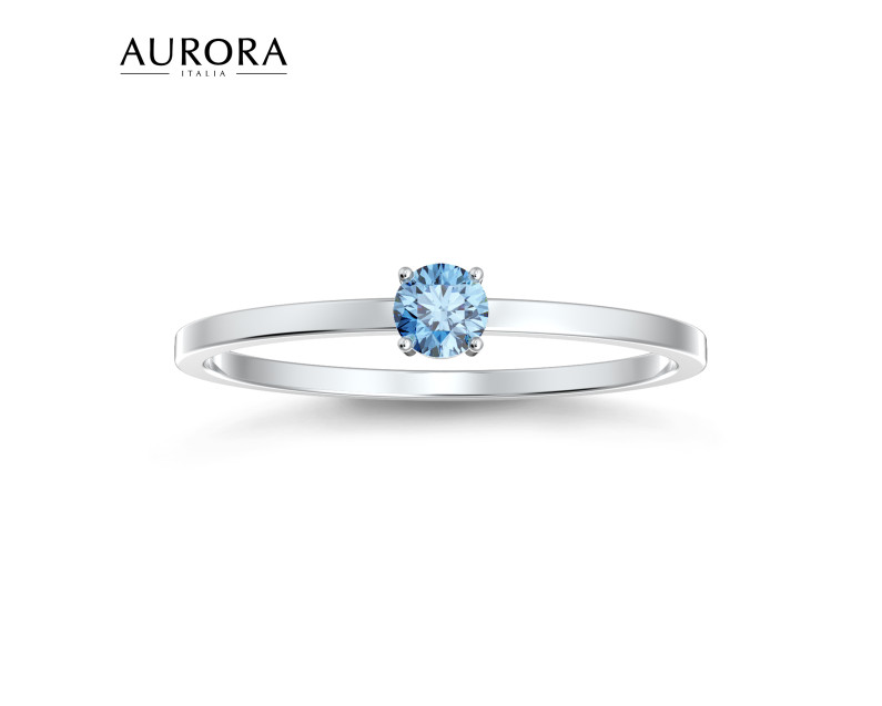 Auroses Hermosa Solitaire Ring - Aquamarine Auroses Hermosa Solitaire Ring - Aquamarine
