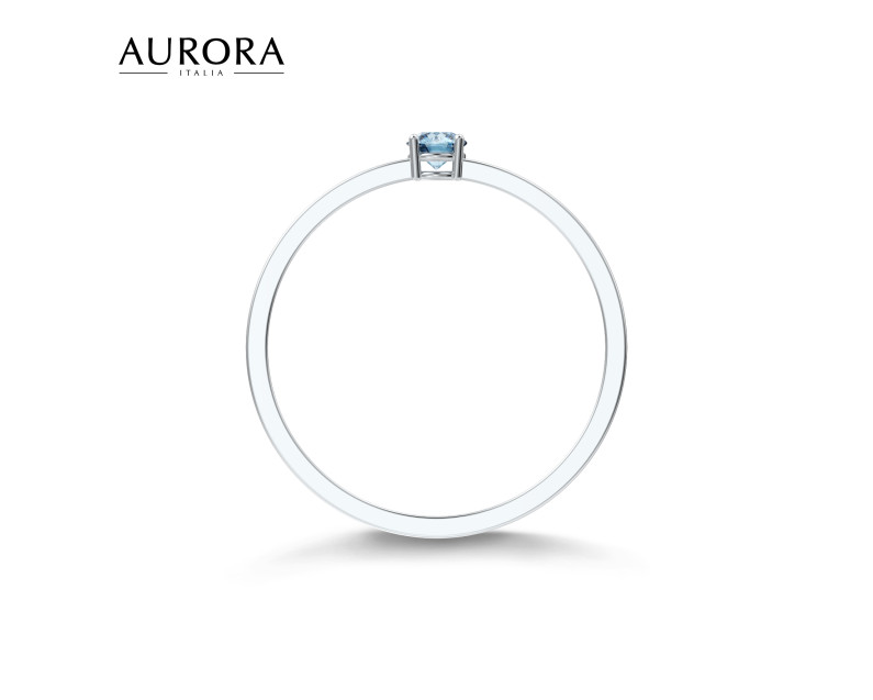 Auroses Hermosa Solitaire Ring - Aquamarine Auroses Hermosa Solitaire Ring - Aquamarine