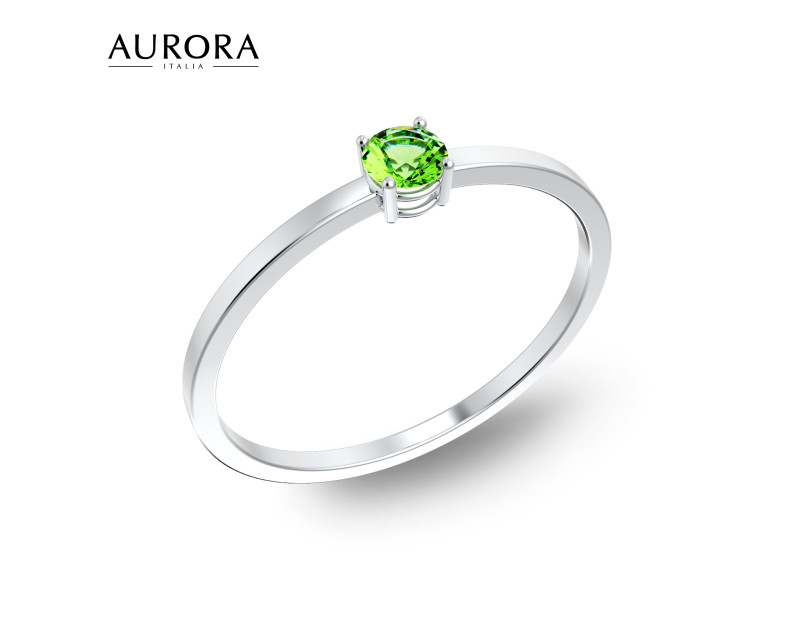 Auroses Hermosa Solitaire Ring - Peridot Auroses Hermosa Solitaire Ring - Peridot