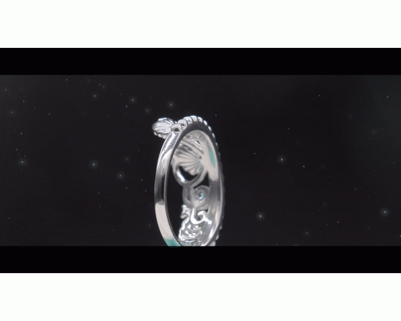 DISNEY x AURORA ITALIA Princess Ariel Ring