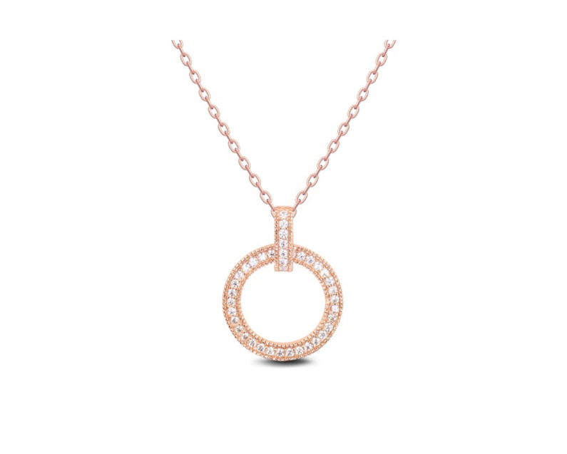Auroses Bead Eternity Pendant
