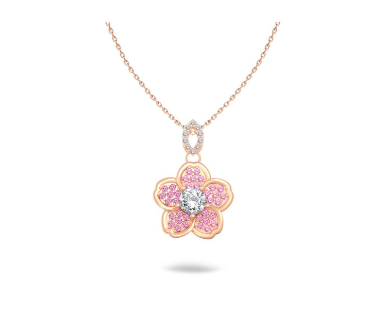 Auroses Cherry Blossom Necklace
