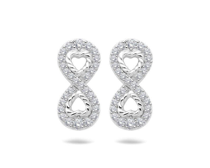 Auroses Infinity Love Earrings