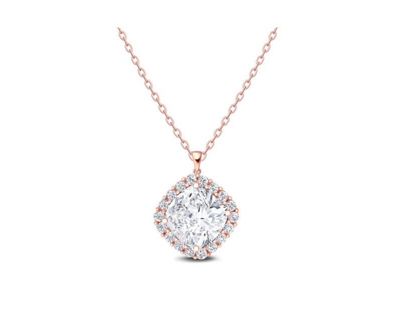 Auroses Square Halo Pendant