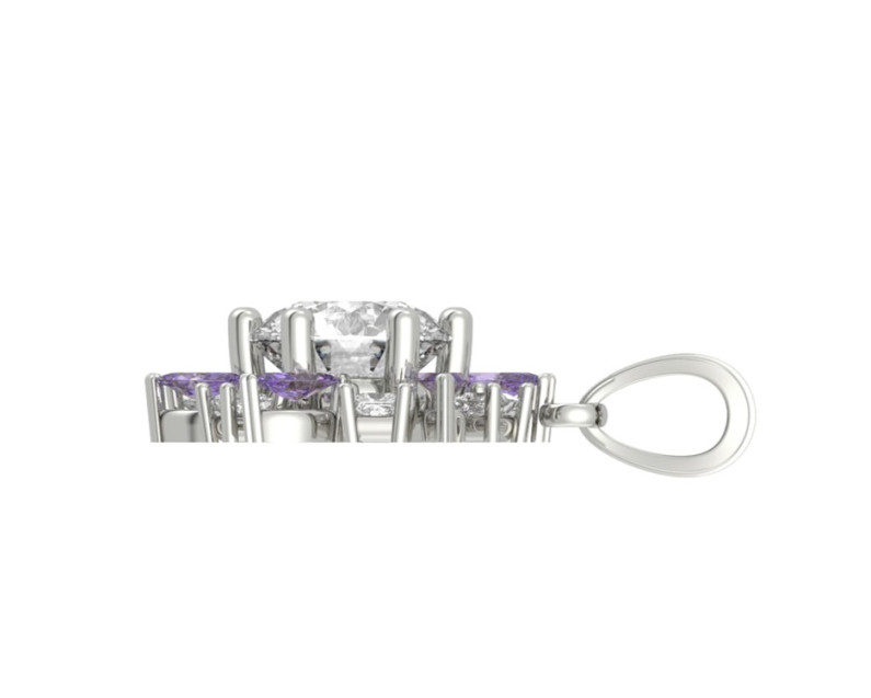 Auroses Violet Pendant