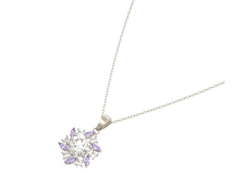 Auroses Violet Pendant