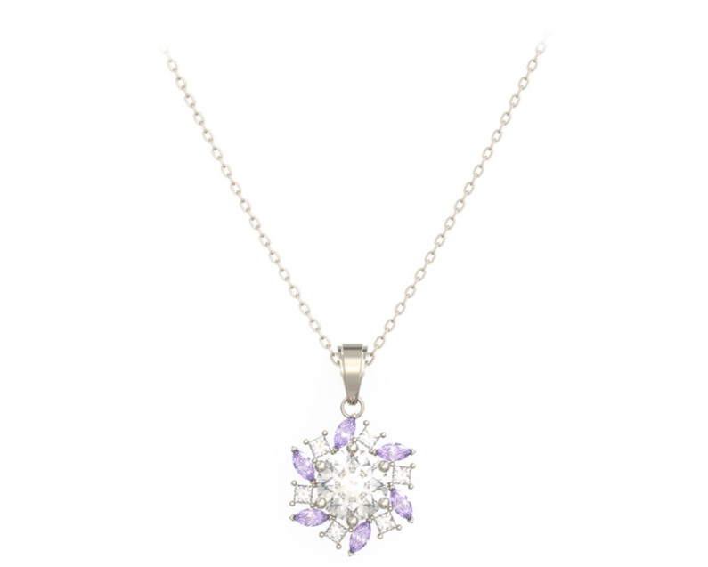 Auroses Violet Pendant