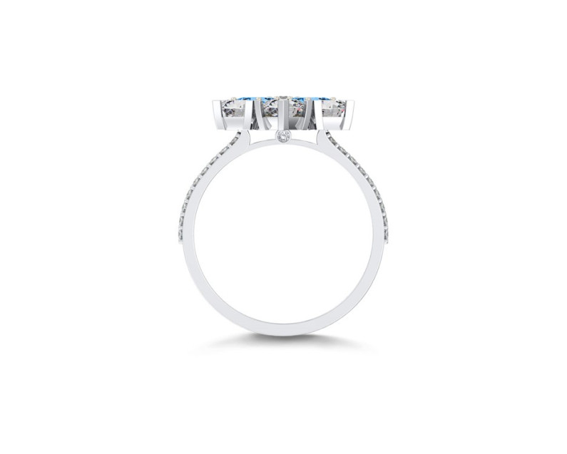 Auroses Winter Magic Snowflake Ring