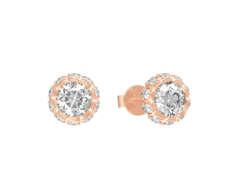 DISNEY x AURORA ITALIA Cinderella Pumpkin Carriage Earrings