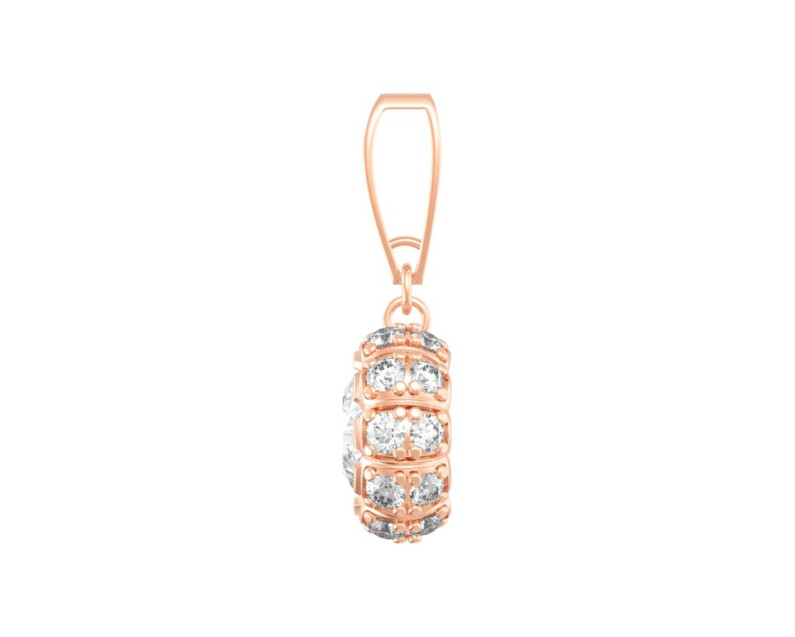 DISNEY x AURORA ITALIA Cinderella Pumpkin Carriage Necklace