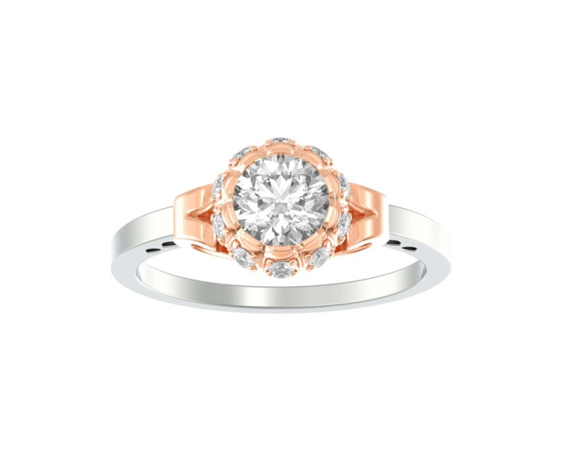 DISNEY x AURORA ITALIA Cinderella Pumpkin Carriage Ring