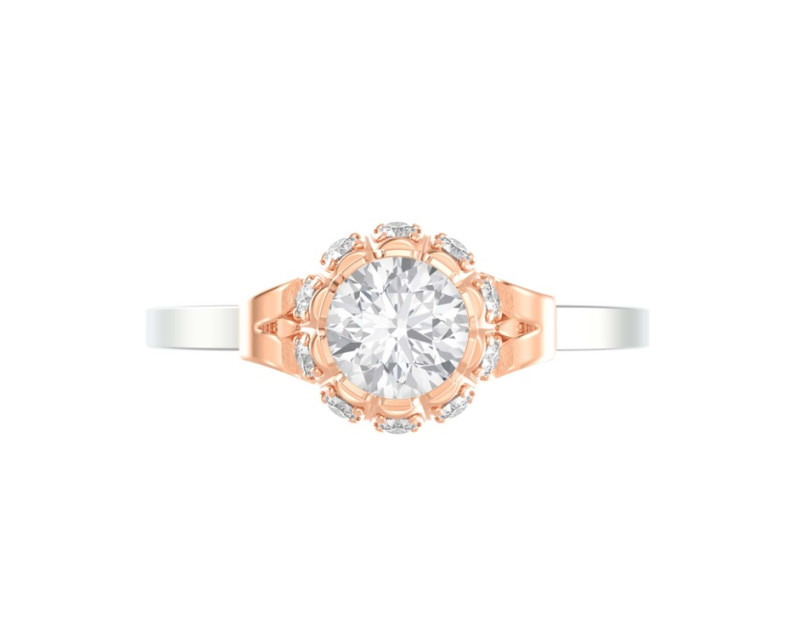 DISNEY x AURORA ITALIA Cinderella Pumpkin Carriage Ring