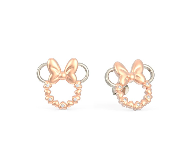 DISNEY x AURORA ITALIA Lovely Minnie Earrings