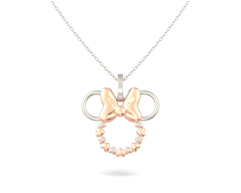DISNEY x AURORA ITALIA Lovely Minnie Necklace