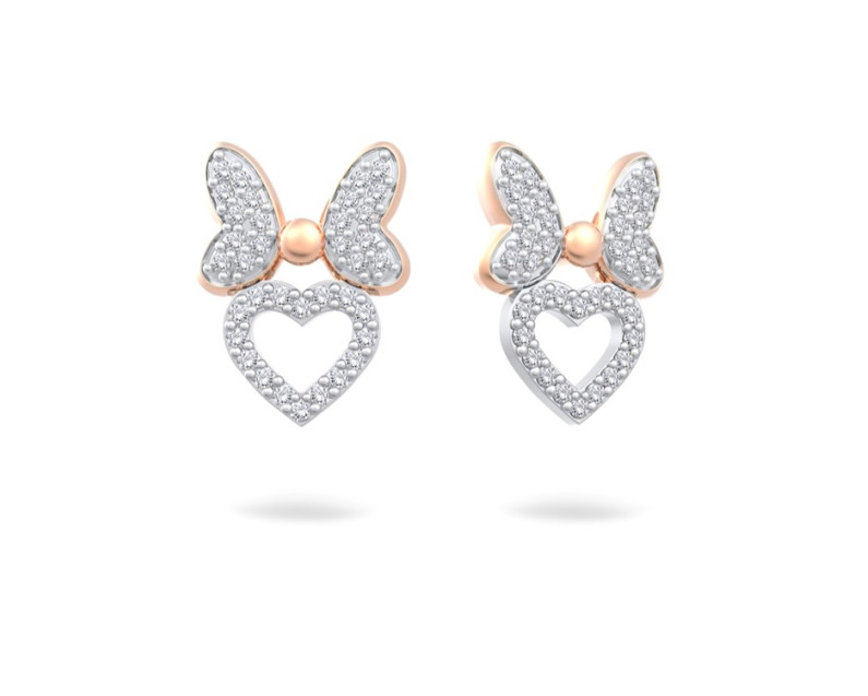 DISNEY x AURORA ITALIA Minnie Ribbon Earrings