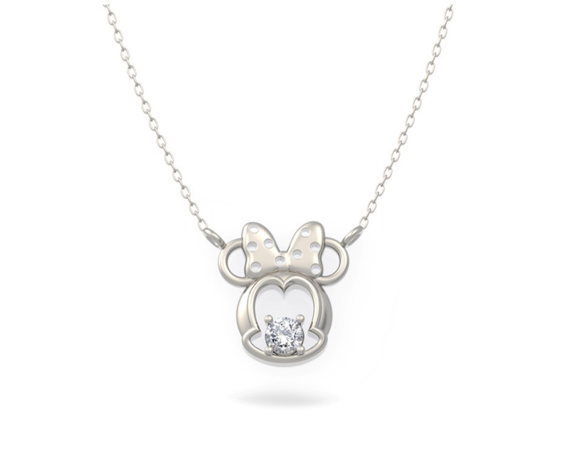 DISNEY x AURORA ITALIA Minnie Starry Night Necklace