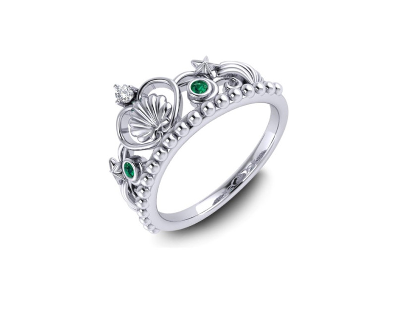 DISNEY x AURORA ITALIA Princess Ariel Ring