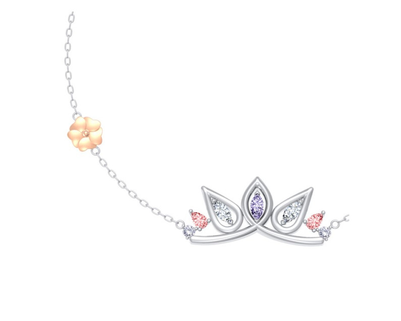 DISNEY x AURORA ITALIA Rapunzel Tiara Bracelet