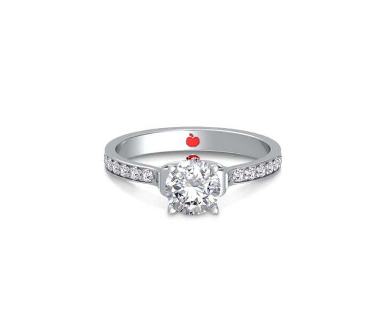 DISNEY x AURORA ITALIA Snow White The Fairest One Of All Ring 