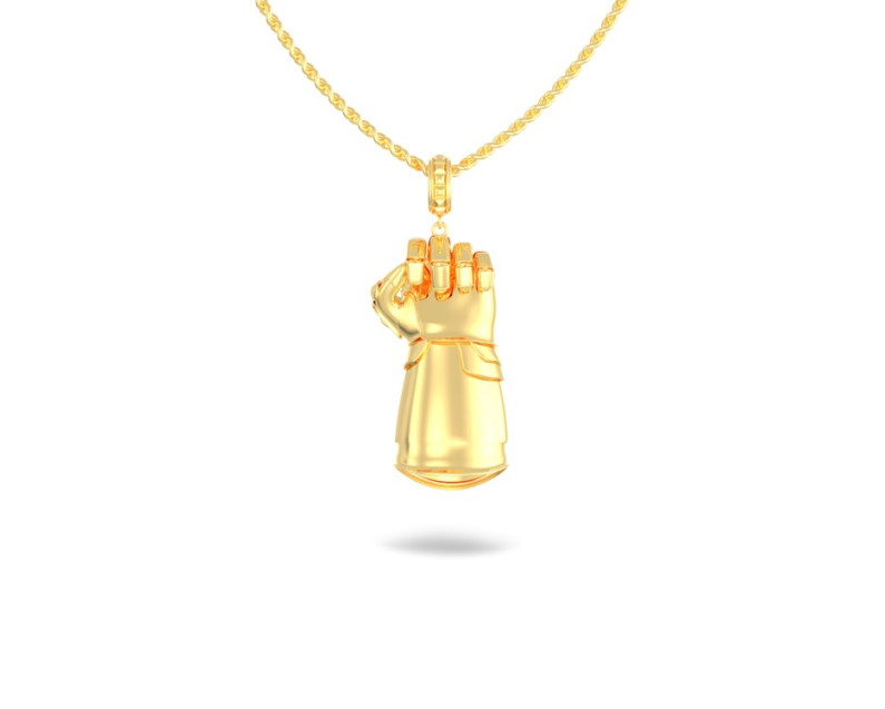 MARVEL x AURORA ITALIA Avengers Infinity Gauntlet Pendant 