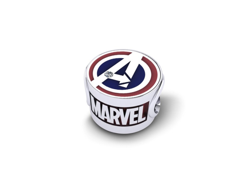 MARVEL x AURORA ITALIA Avengers Iron Man Charm