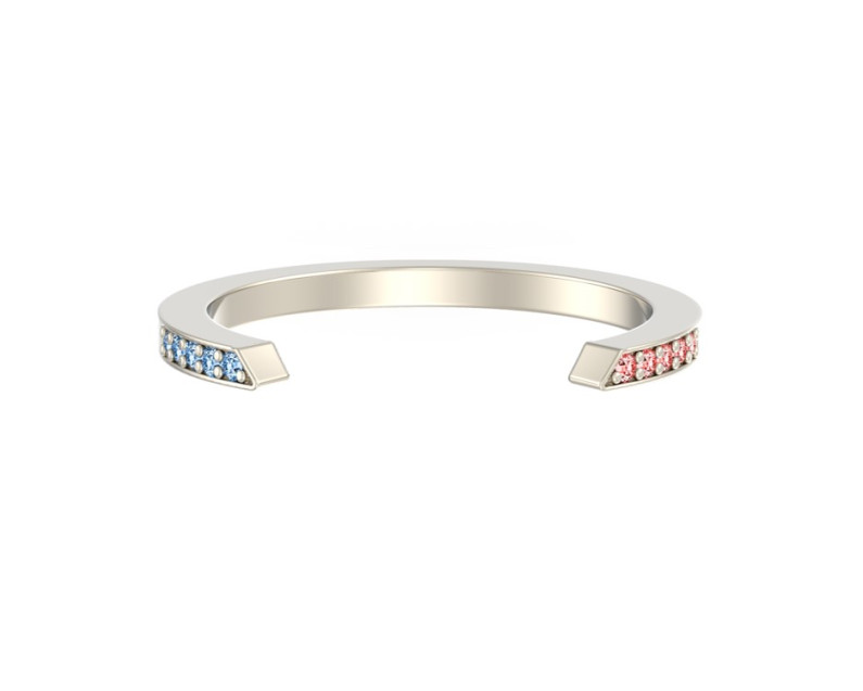 DC x AURORA ITALIA Wonder Woman 1984 3In1 Stackable Ring