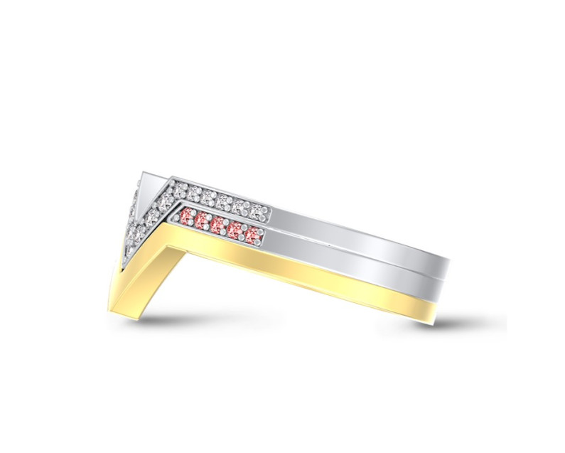 DC x AURORA ITALIA Wonder Woman 1984 3In1 Stackable Ring