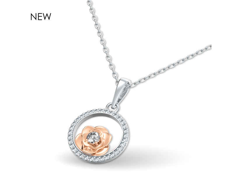 Auroses Rose Necklace 