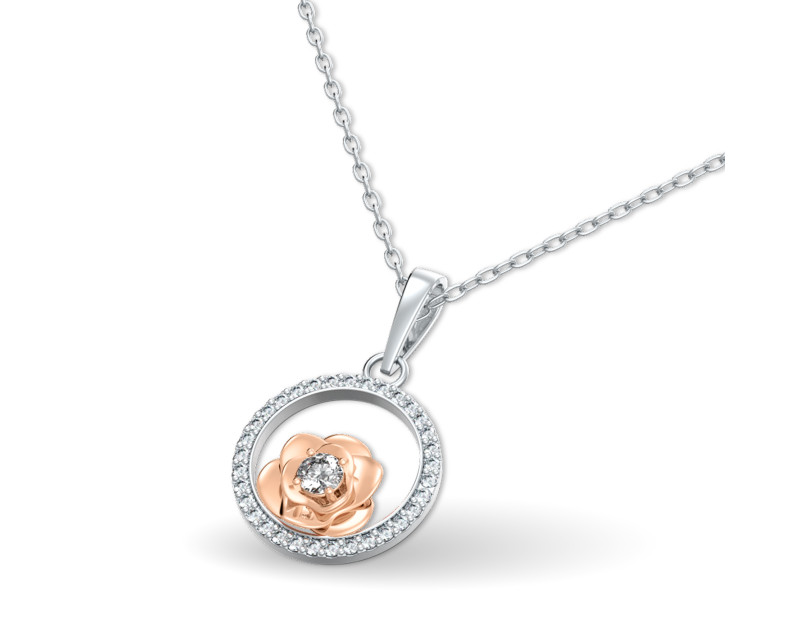 Auroses Rose Necklace 