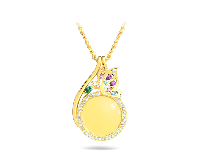 Butterfly Pendant (half dinar)
