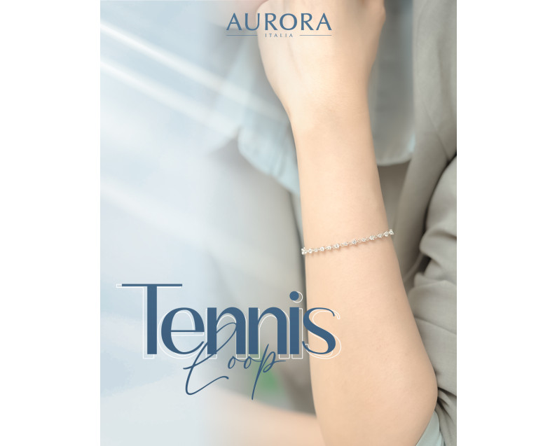 Auroses Tennis Loop Bracelet Auroses Tennis Loop Bracelet